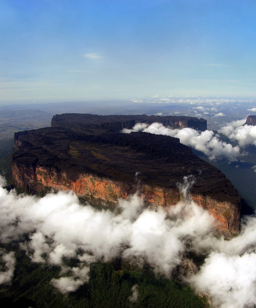 Mount Roraima – the home of Heliamphora nutans – the first species of Heliamphora that was discovered